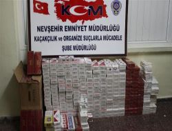 Nevşehir Emniyeti Bir Ayda 86 Bin Kaçak Sigara Ele Geçirdi!