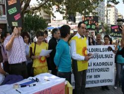 Ataması Yapılmayan Öğretmenler Kadrolu İş İstedi