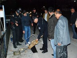 Polis Karakolu Karşısındaki Şüpheli Çanta Fünyeyle Patlatıldı!