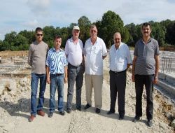 Bakanlık Destekli 640 Baş Hayvanın Besleneceği Modern Ahırın İlk Etabı Başladı