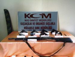 Muş'ta Silah Operasyonu