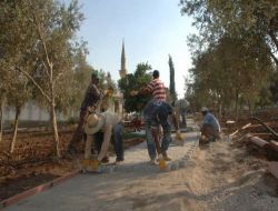 Adana'da Mezarlıklar Bakımdan Geçiriliyor