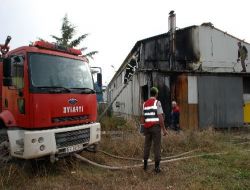 Yakıt Kazanı Patlayan Fabrikada Yangın Paniği