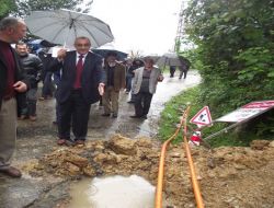 Mahalle Halkından Yol Eylemi
