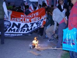 Rasmussen Türkiye Ziyaretini Protesto Ettiler