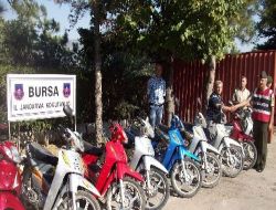 Seyyar Tamirci Çaldığı Motosikletlerle Yakalandı