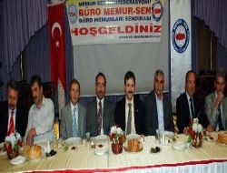 Büro Memur Sen, Üyeleriyle İftar Yemeğinde Buluştu