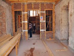 Tarihi Sırrı Paşa Konağı'nda Restorasyon Çalışmaları Sürüyor