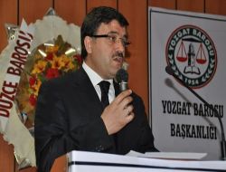 Yozgat Baro Başkanı Yusuf Başer, Güven Tazeledi