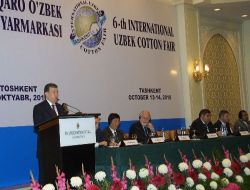 Özbekistan Başbakanı Yabancıları Tekstile Yatırıma Çağırdı