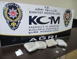Ağrı'da 3 Bin 216 Gram Esrar Ele Geçirildi!