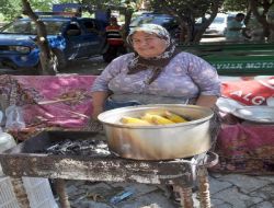 Haşlanmış Mısır Satıcısı Kadın, Bardakta Mısıra Karşı Çıktı