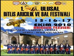 Bitlis'te Arıcılık Ve Bal Festivali Yapılacak