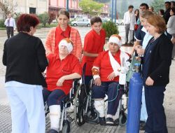 Giresun'daki Hastanelerde Yangın Tatbikatları Yapılıyor