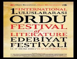 Uluslararası Ordu Edebiyat Festivali Başladı