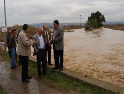Sel Yenişehir Ovası'nı Vurdu