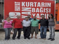 Talasemi Derneği Kızılay Tır'ına Destek Verdi