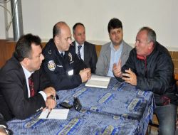 Polisin Başlattığı 'huzur 22' Toplantıları Devam Ediyor