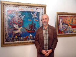 Ressam Gültekin Serbest, 25. Kişisel Resim Sergisini Gaziantep'te Açtı