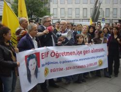 Eğitim Senliler Elif Öğretmenin Tekrar İşe Alınmasını İstedi