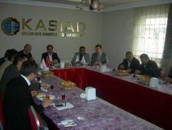 Kasiad, Karaman Sanayi Müdürü Küçüktopçu'yu Ağırladı