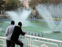 Kültür Park Su Ve Işık Gösterileriyle Renkleniyor