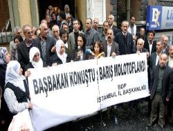 Bdp'liler Molotoflu Saldırıyı Protesto Etti