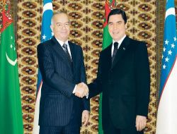 Özbek Lider Kerimov, Orta Asya'nın En Lüks Otelinin İlk Konuğu