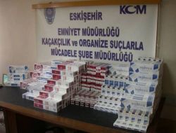 Eskişehir'de 2 Bin 706 Paket Kaçak Sigara Ele Geçirildi