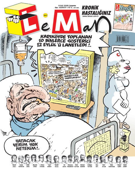 Leman'dan  12 Eylül kapağı!