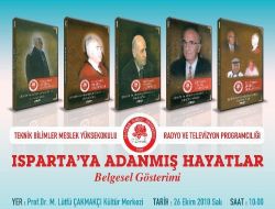 Sdü Öğrencilerinden 'ıspartaya Adanmış Hayatlar' Belgeseli