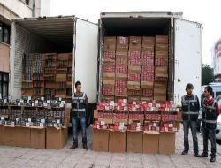 Gürcistan'a Giden Kaçak Sigaraya Polis Operasyonu