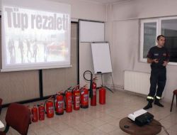 Uib Personeli Yangın Eğitimi Aldı