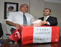 Bekleviç, Kars'a Yerel Referandum Sandığıyla Geldi