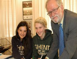 Türk Kızı Bir Günlüğüne Gent Üniversitesi'ne Rektör Oldu