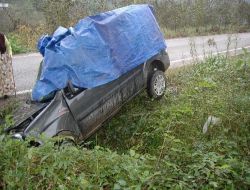 Giresun'da Trafik Kazası: 1 Ölü 1 Yaralı