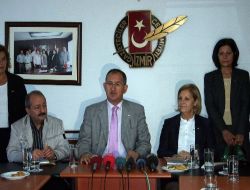 Add Başkanı Çölaşan, İzmir Gazeteciler Cemiyeti'ni Ziyaret Etti