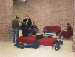 Başbakan'ı Takip Eden Gazeteciler İçin Özel Ofis Açıldı