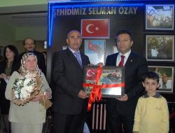 Şehit Salman Özay'ın İsmi, İlköğretim Okulunda Yaşayacak