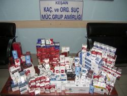Edirne'de Kaçak Sigara Operasyonu