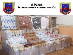 Sivas'ta 52 Bin Paket Kaçak Sigara Ele Geçirildi!