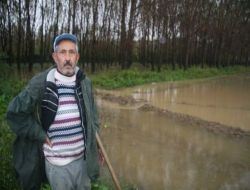 Bursa'da Yine Evler ve Tarlalar Su Altında Kaldı