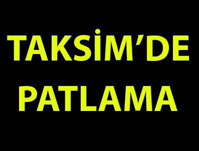 Taksim'de Polise Hain Saldırı