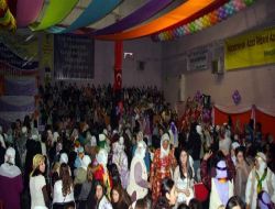 BDP Kadın Meclisi 1.Olağan Kongresi'nde, Terör Örgütü Pkk'ya Eylemsizlik Çağrısı