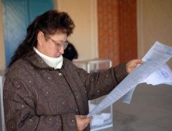 Yerel Seçimlerde Ukraynalılar Çernobil Sınırında Oy Kullandı