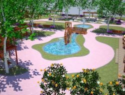 Kepez'de Selçuklu Mimarisine Uygun Değirmenli Park Yapılıyor