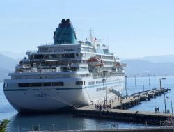 Alman Gemi, Alanya'ya 564 Yolcu Getirdi!