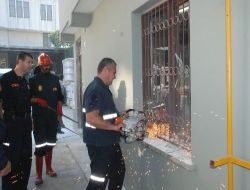 Depoya Saklanan Gaspçı Genç Polise Zor Anlar Yaşattı