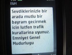 Emniyet, Bayram Trafiğine Çıkacak Vatandaşları Sms İle Uyarıyor!..