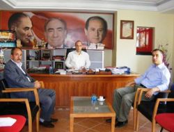 Kozan Sisliler Derneği, Mhp Adana İl Başkanı Erdoğan'ı Ziyaret Etti